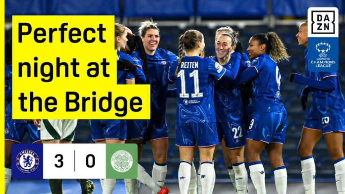 Chelsea Women 3-0 Celtic Women: Blues Seal Champions League