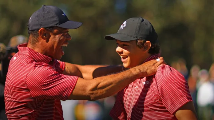 Charlie Woods Hits First Hole-in-One