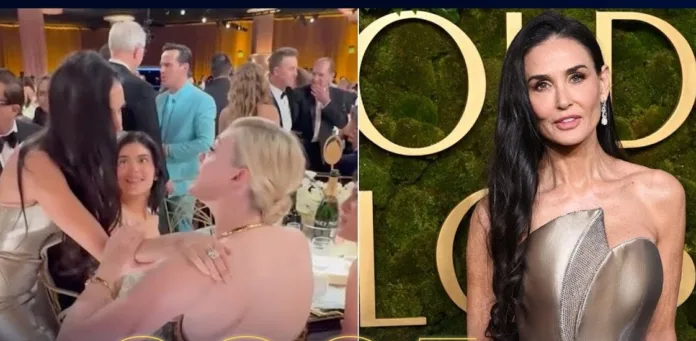 Demi Moore Breaks Silence After Kylie Snub at Golden Globes