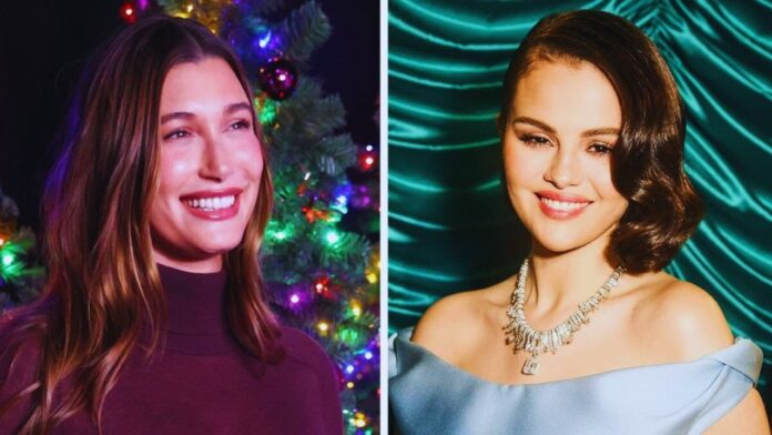 Hailey Bieber Supports Selena Gomez’s Golden Globe Win