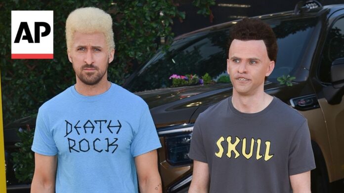 Ryan Gosling, Mikey Day Dress as Beavis and Butt-Head at 'The Fall Guy' Premiere
