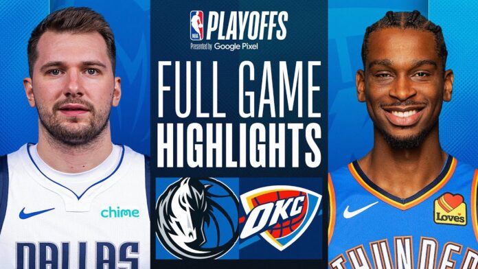 NBA Playoffs: Mavericks Beat Thunder to Tie Series