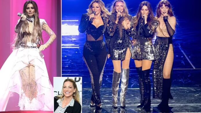 Girls Aloud kick off reunion tour with tribute to Sarah