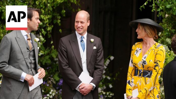 Prince William Arrives Modestly for Duke of Westminster's Society