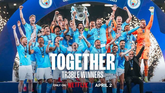 Man City's Treble Triumph Celebrated in New Netflix Series