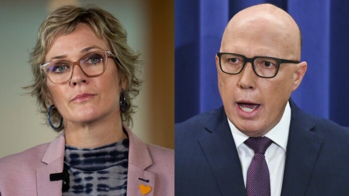 Steggall Brands Dutton a Bully Over Gaza Refugee Ban