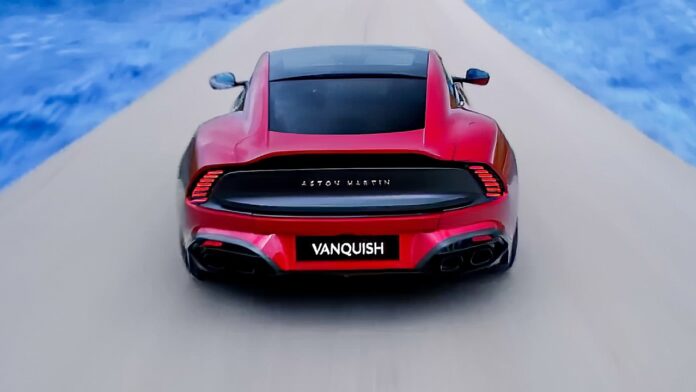 Aston Martin Unveils Powerful Vanquish with 824bhp V12 Engine