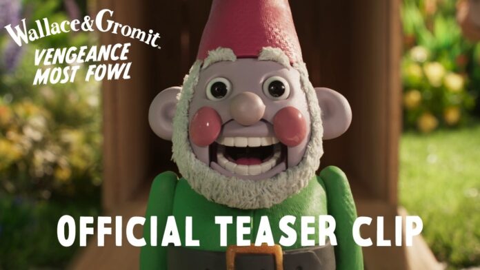 Wallace and Gromit Return with Norbot, the Smart Gnome