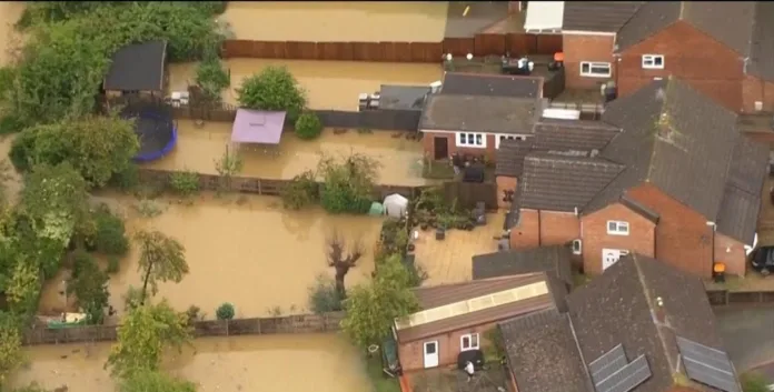 Flash Floods and Heavy Rain Cause Havoc in England and Wales