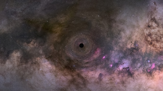 New Black Hole Found Behind Star Cluster: Key to Understanding