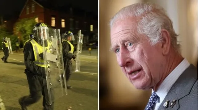 King Charles Thanks Police Amid UK Riots; Over 600 Arrested